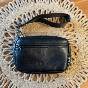 Black Leather Pouch